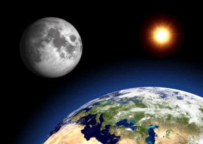 Trái đất có tuổi là 4,56 tỷ năm, cùng với Mặt trăng và Mặt trời.